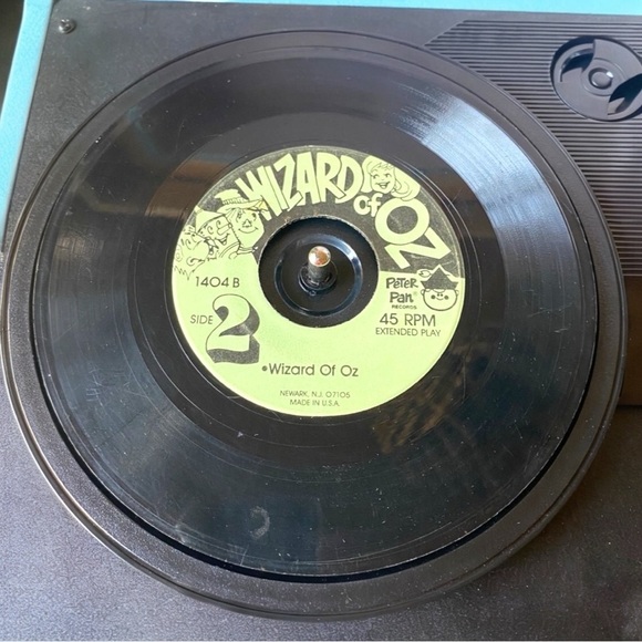 VINTAGE Peter Pan 45 RPM Vinyl Records - Wizard of Oz, Puff the Magic Dragon - Picture 3 of 8